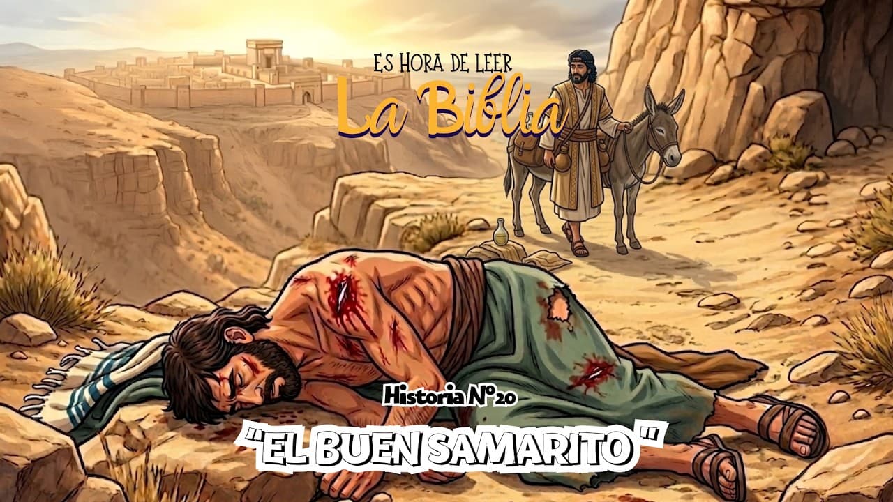 Es Hora de Leer la Biblia | Serie: La Vida de Jesús | Episodio 20: El Buen Samaritano