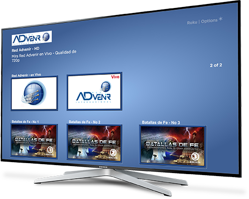 TV Roku Red ADvenir