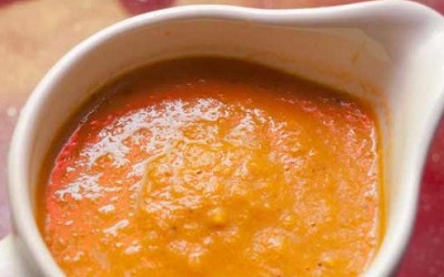 salsa de zanahorias